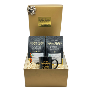 Coffee Lover Gift Box, Coffee Mug Gift Box, Coffee Holiday Gift